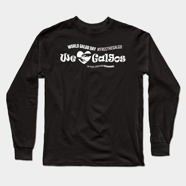 GALGO DAY FOR GALGO LOVERS Long Sleeve T-Shirt by islandb